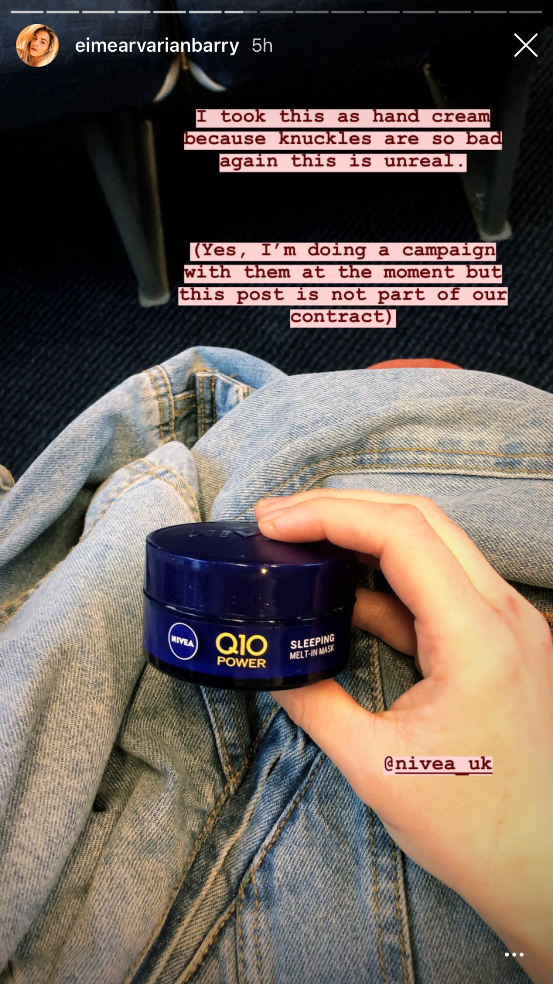 Nivea Q10 campaign The Goat Agency