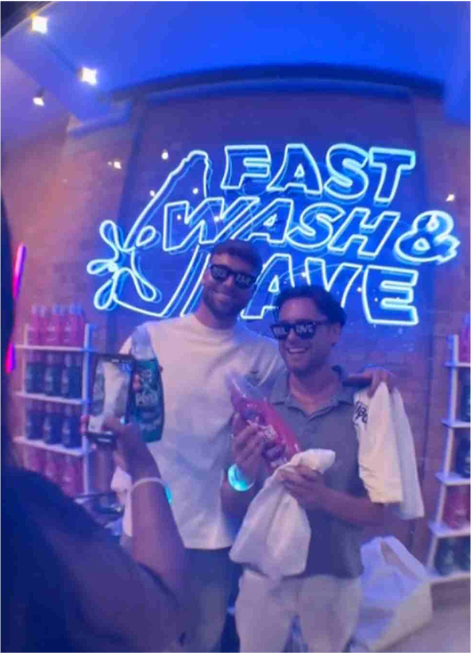 Fast Wash & Rave | The Goat Agency | FMCG influencer marketing agency