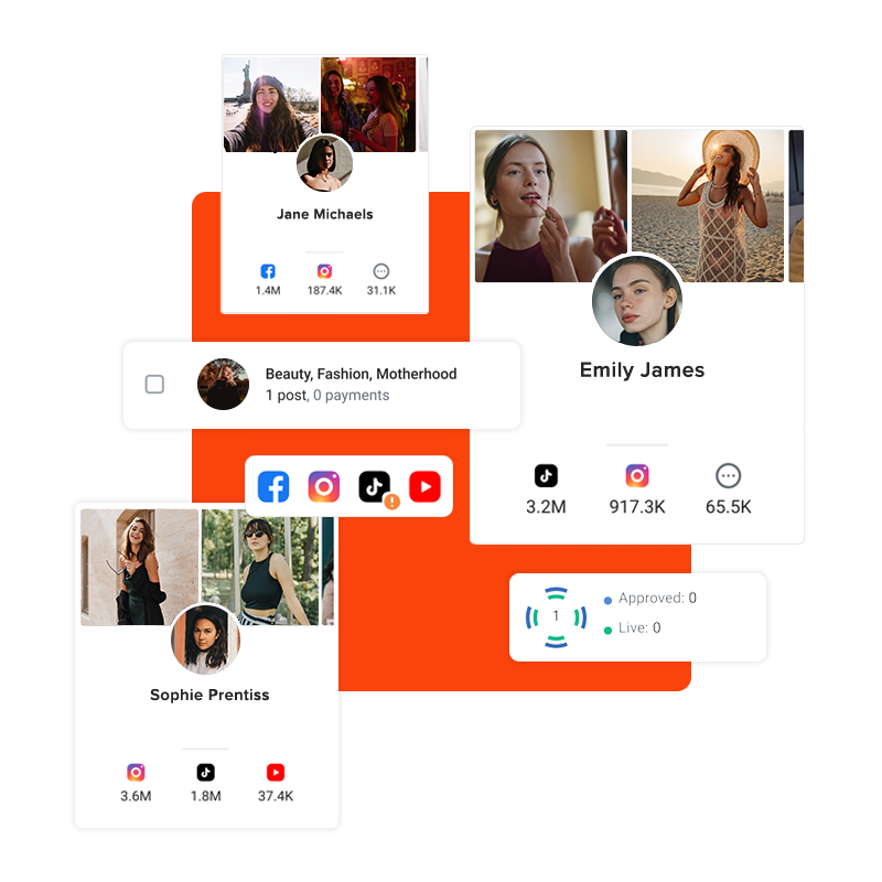 Ibex. Influencer data tool. Discovery