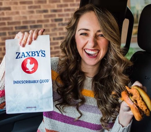 Zaxby's influencer marketing campaign
