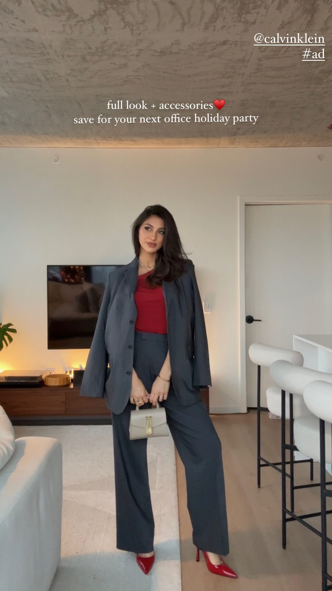 Calvin Klein Holidays Influencer Campaign Content 1