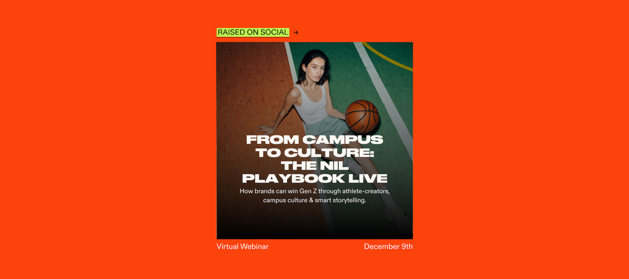 NIL Playbook LIVE | Influencer Marketing Event | Webinar