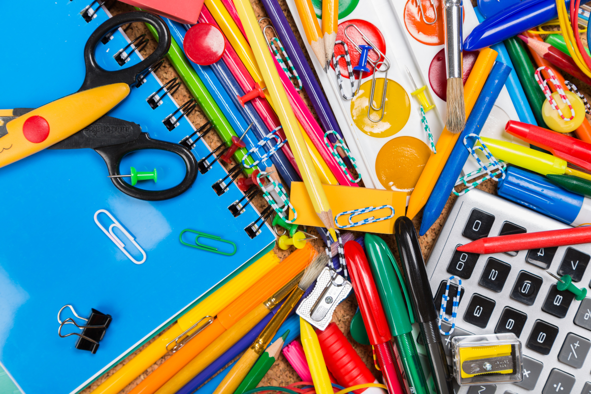 back to school supplies
