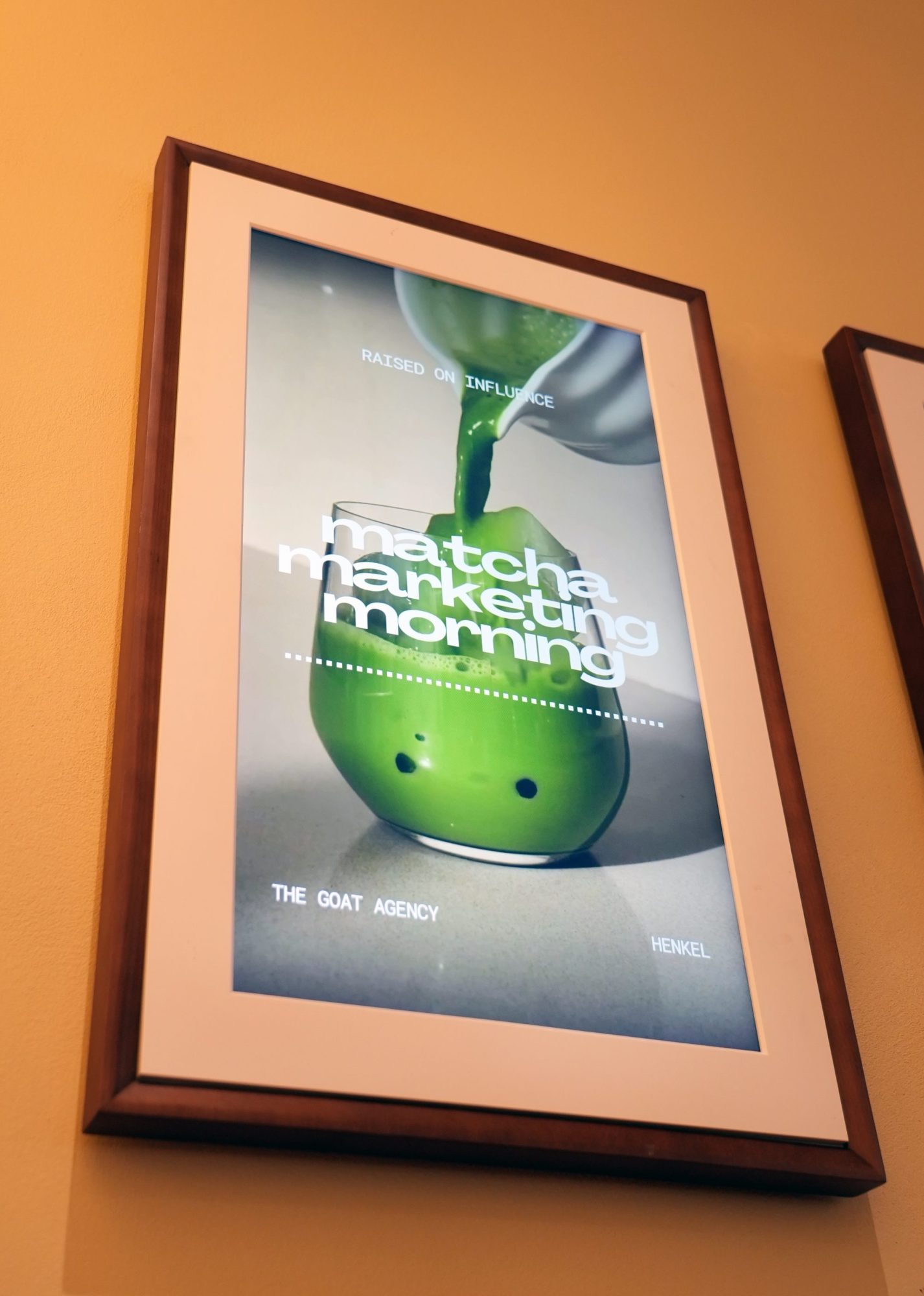 raised on influence matcha marketing morning