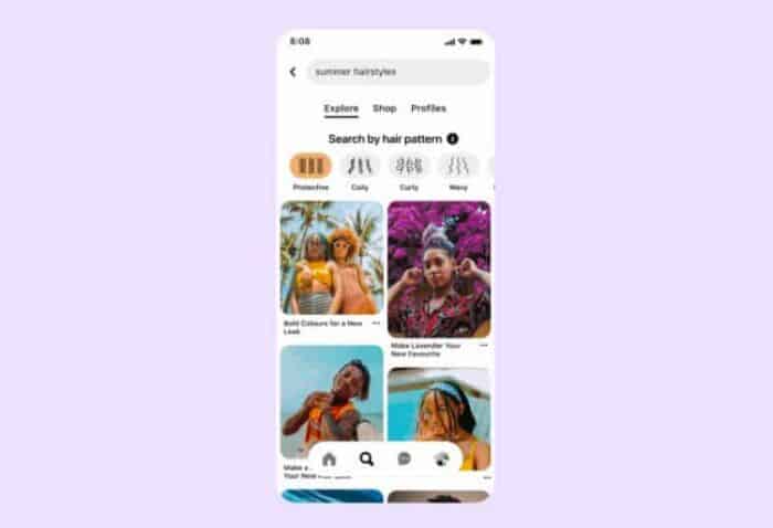 Industry Round Up - Pinterest Introduces An Inclusive Hair Pattern Search Feature