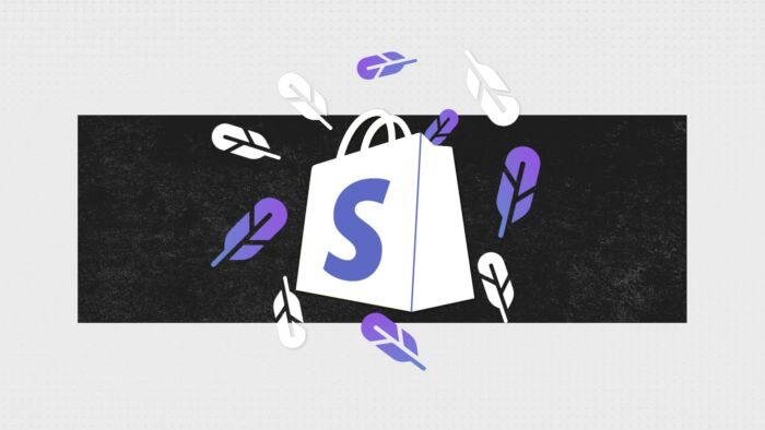 Shopify Acquires Dovetale - Shopify Logo Merged With Dovetale Logo