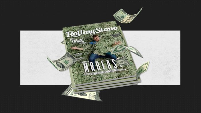 Mrbeast Appears On The Cover Of Rolling Stone Magazine