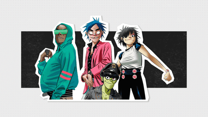 Image Of The Virtual Avatar Band The Gorillaz