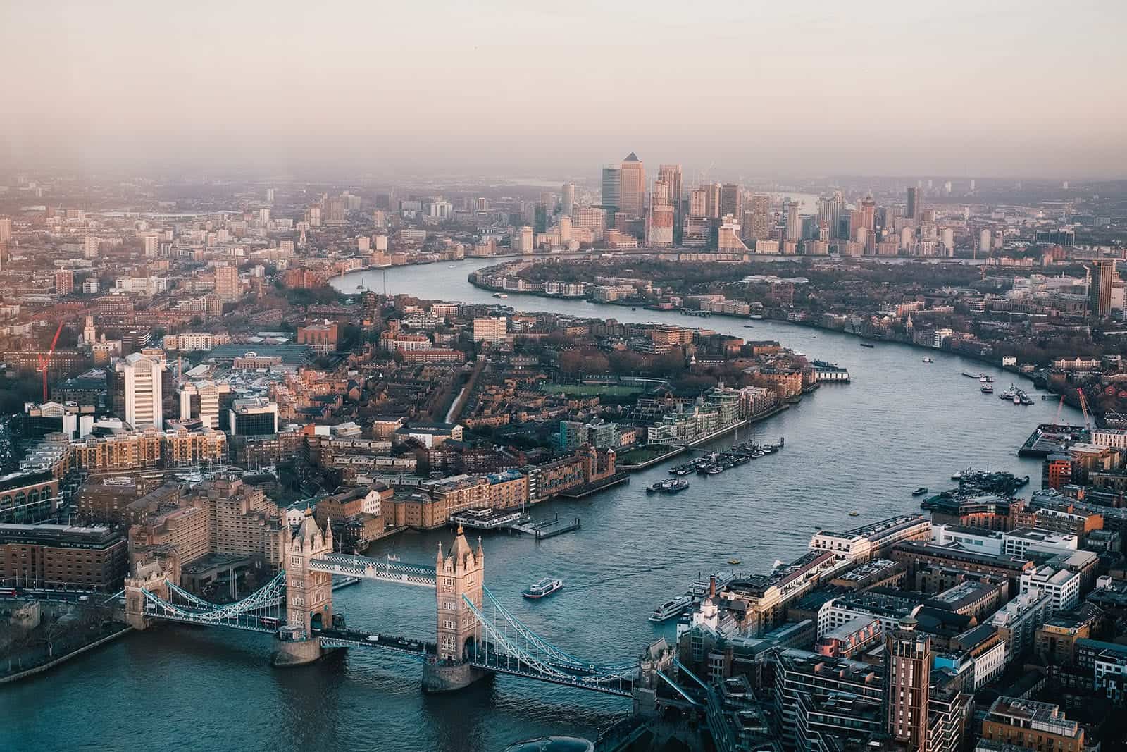 Photo of London city skyline