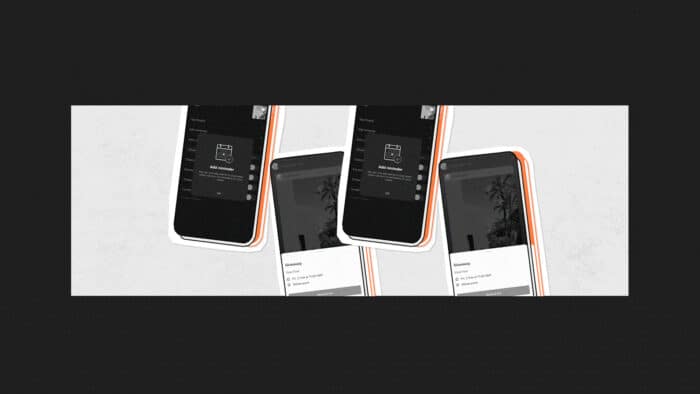 Phone Screen Displaying Instagram Ad Screens