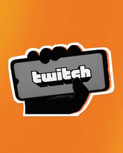 Twitch Displayed On Mobile Phone
