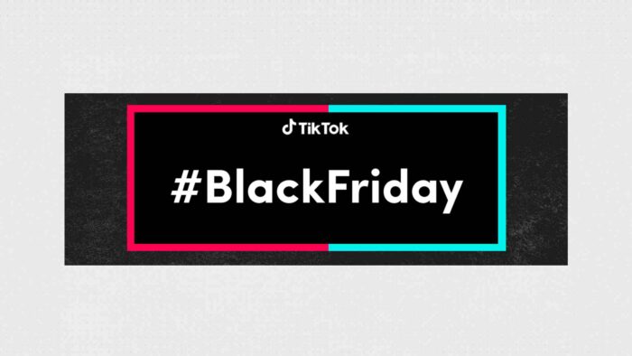 Tiktok Black Friday Marketing Hashtag #Blackfriday