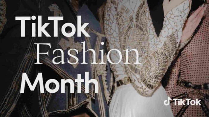 Tiktok Fashion Month Promo Image 