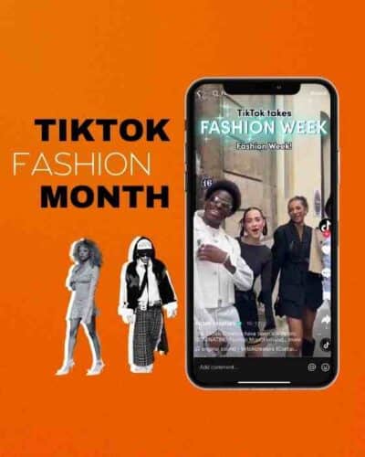 Tiktok Fashion Month Thumbnail - The Goat Agency