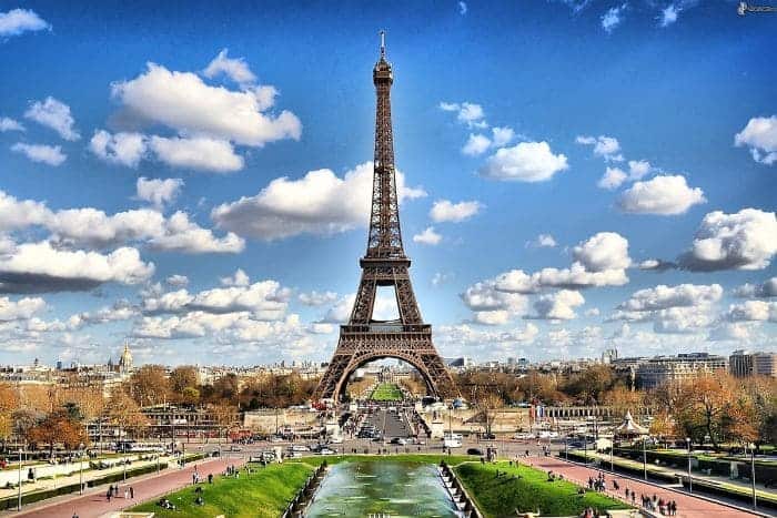 An image of the Eiffel Tower in Paris - the host city of the 2024 Olympics.